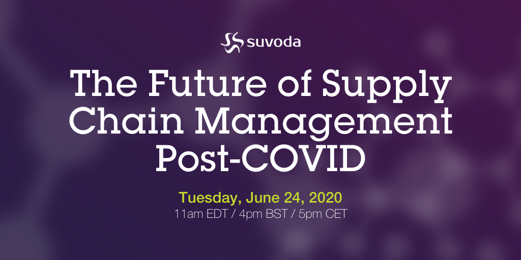COVID後のサプライチェーン管理の未来 | ウェビナー