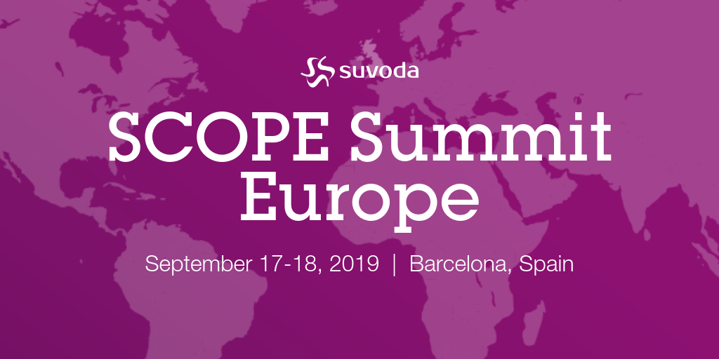 SCOPE Summit Europe 2019